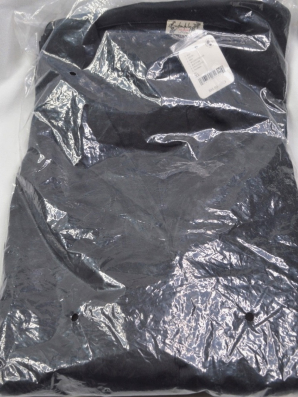 Intimately Free People XL Dreamy Days Pajama PJ Set Black Satin Loungewear NEW
